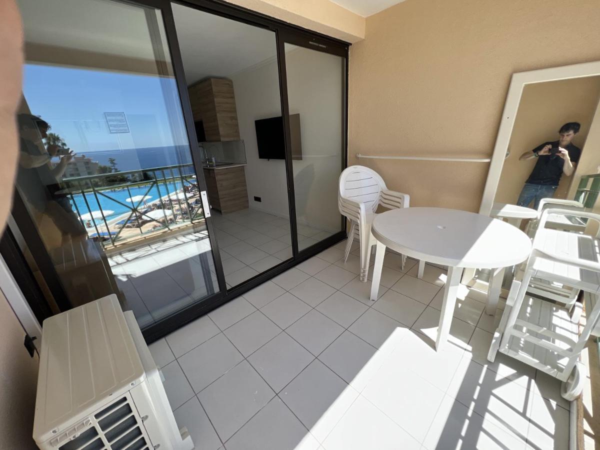 Exceptionnel Sur Cannes Vue Mer Piscine Exteriör bild