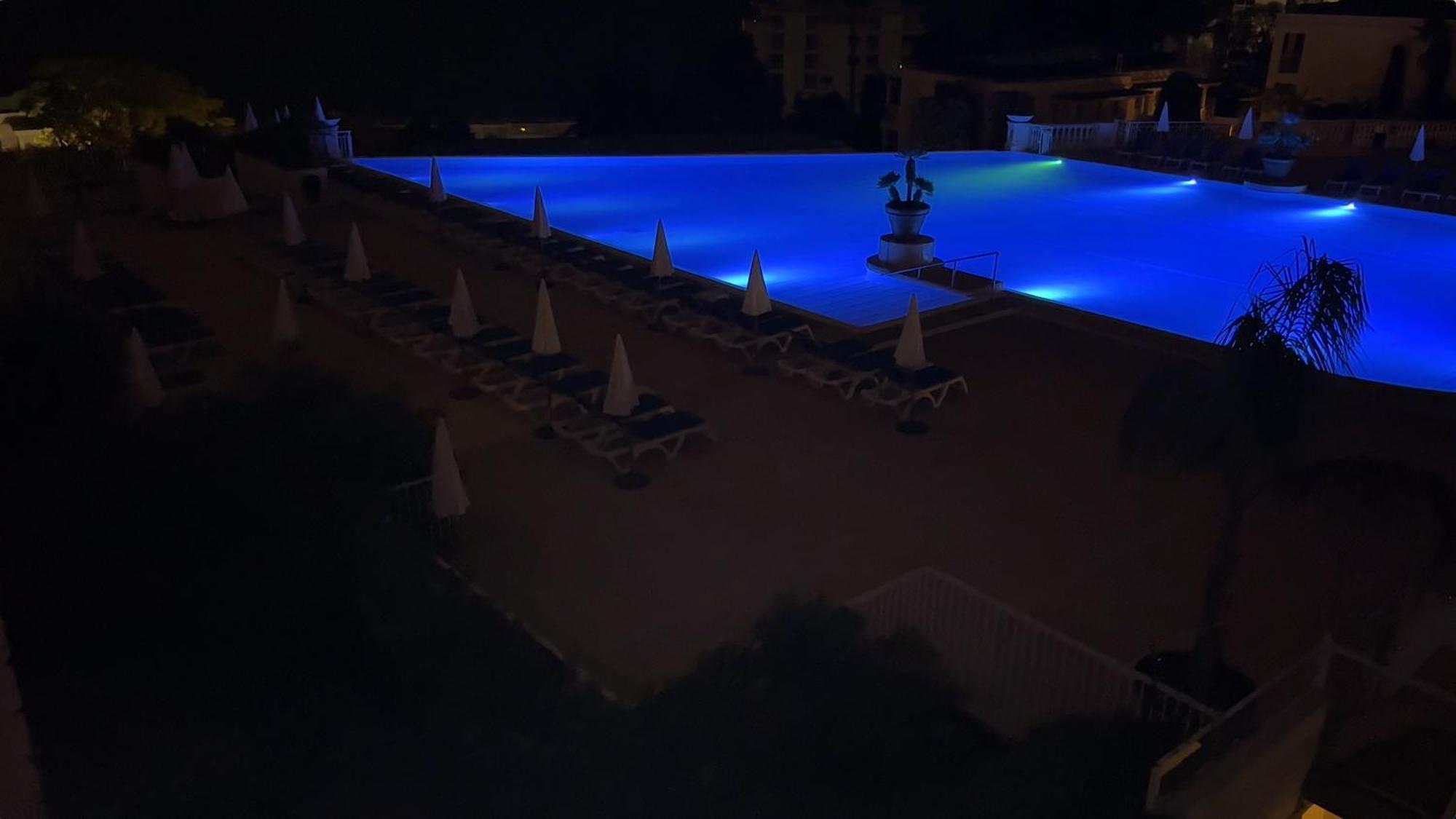 Exceptionnel Sur Cannes Vue Mer Piscine Exteriör bild